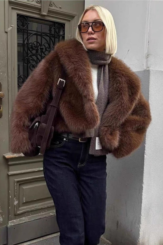 ZEYA - Clarisse short faux fur Coat