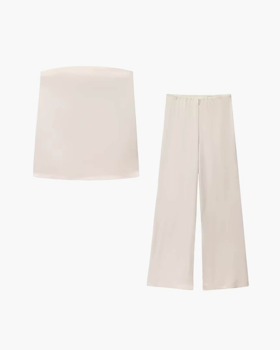 ZEYA - Claudia Satin Bandeau Set