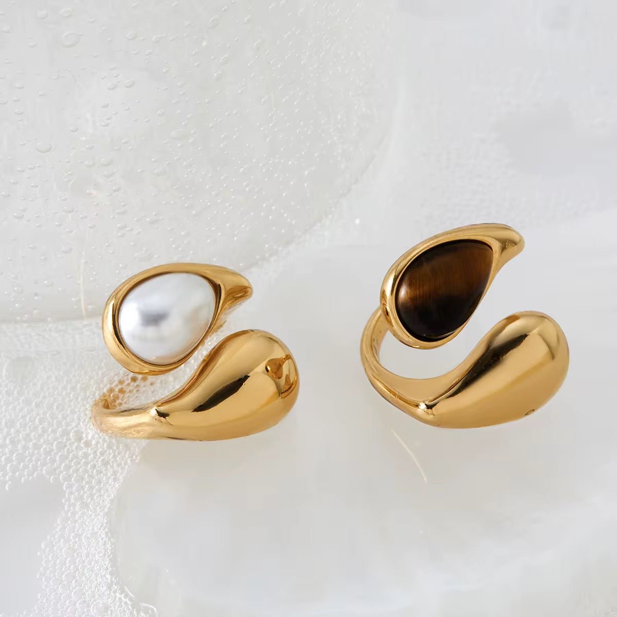 ZEYA - Dahlia Pearl Ring