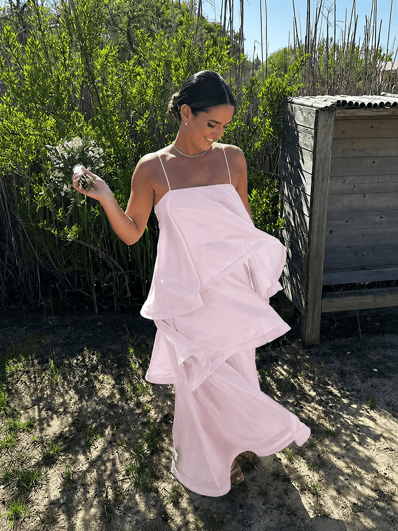 ZEYA - Daria Layered Ruffle Maxi Dress