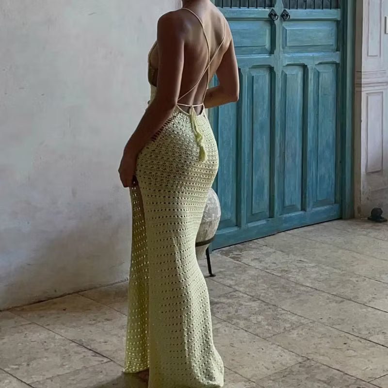 ZEYA - Elena Crochet Slip Dress