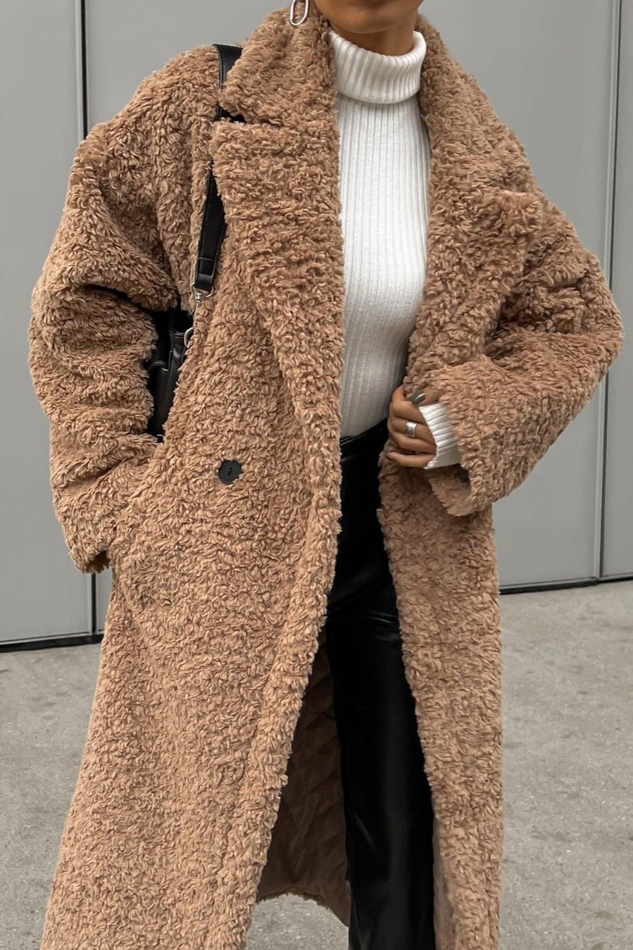 ZEYA - Eleonore Long Teddy Coat