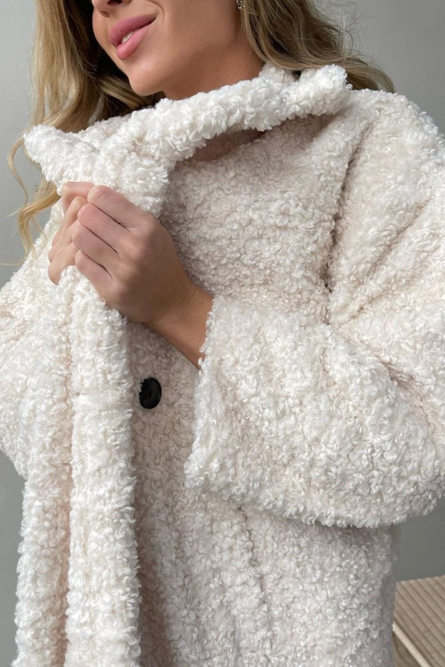 ZEYA - Eleonore Long Teddy Coat
