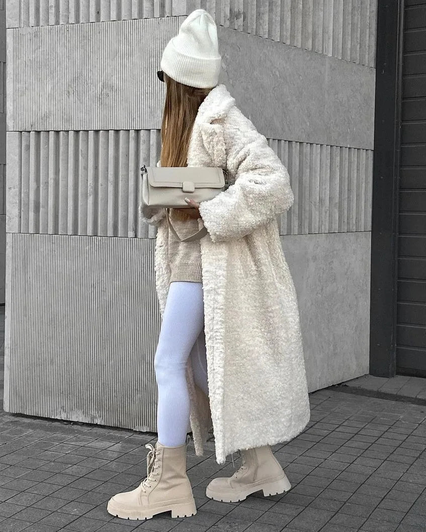 ZEYA - Eleonore Long Teddy Coat