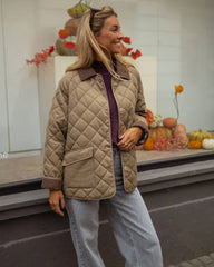 Veste Rétro Matelassée Elina
