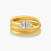 Bague en zircone Elowen