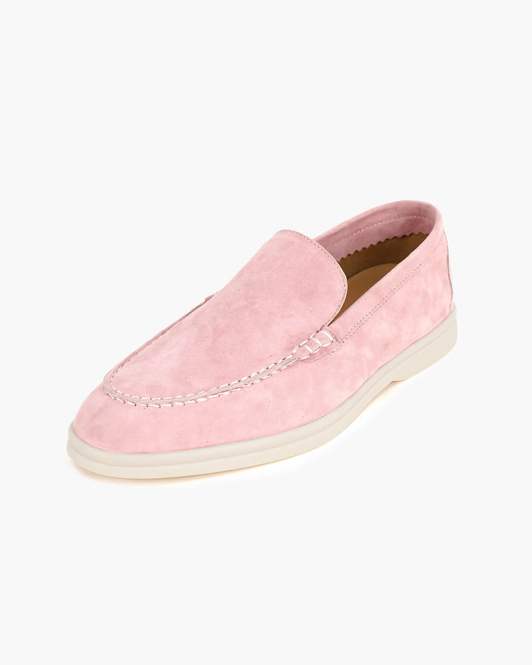 ZEYA - Elvira Suede Flat Moccasin Loafers