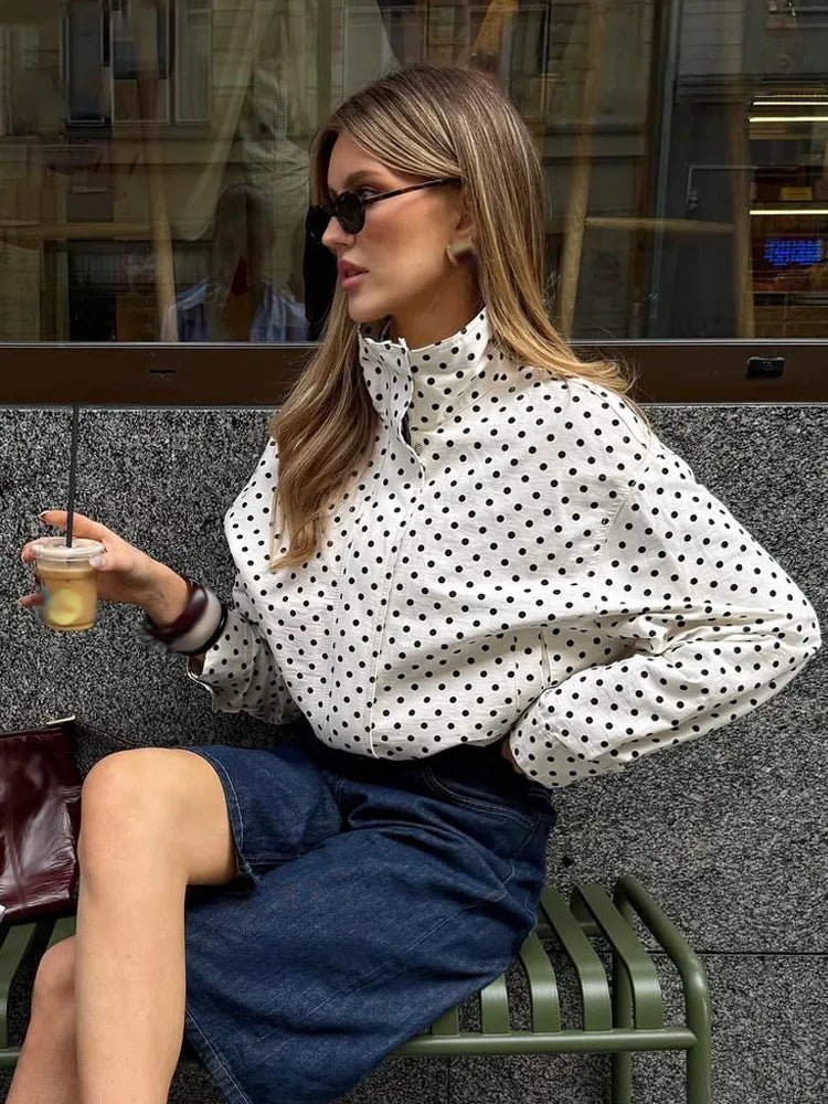 ZEYA - Elysia Polka Dot Jacket