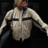 Emilia Oversized Bomber Jacket