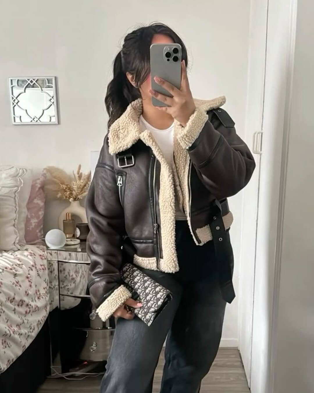 ZEYA - Emma Faux Leather Jacket