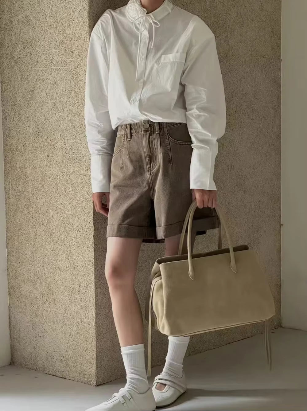 ZEYA - Emma Multi-Compartment Leather Tote Bag