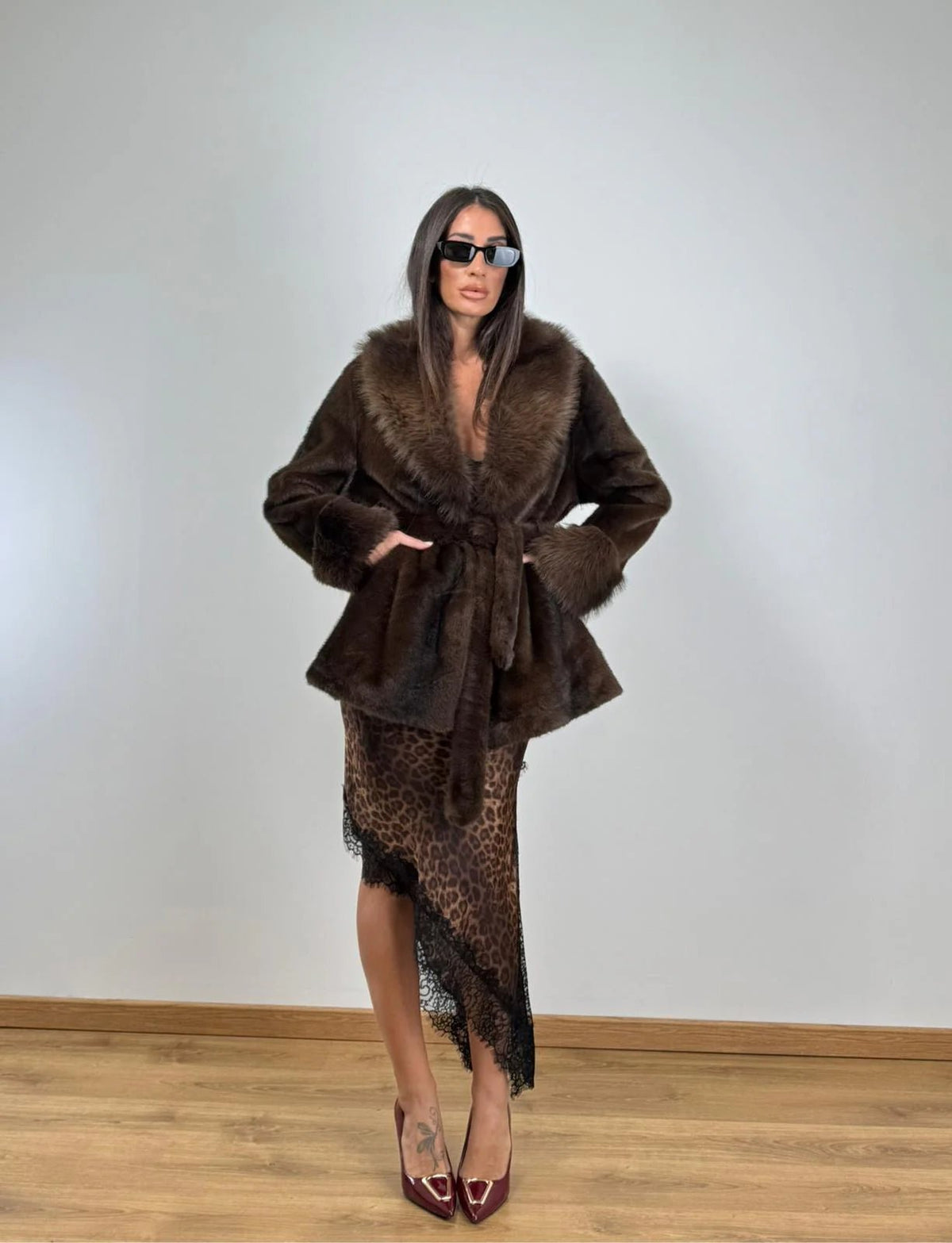 ZEYA - Erica Faux Fur Coat