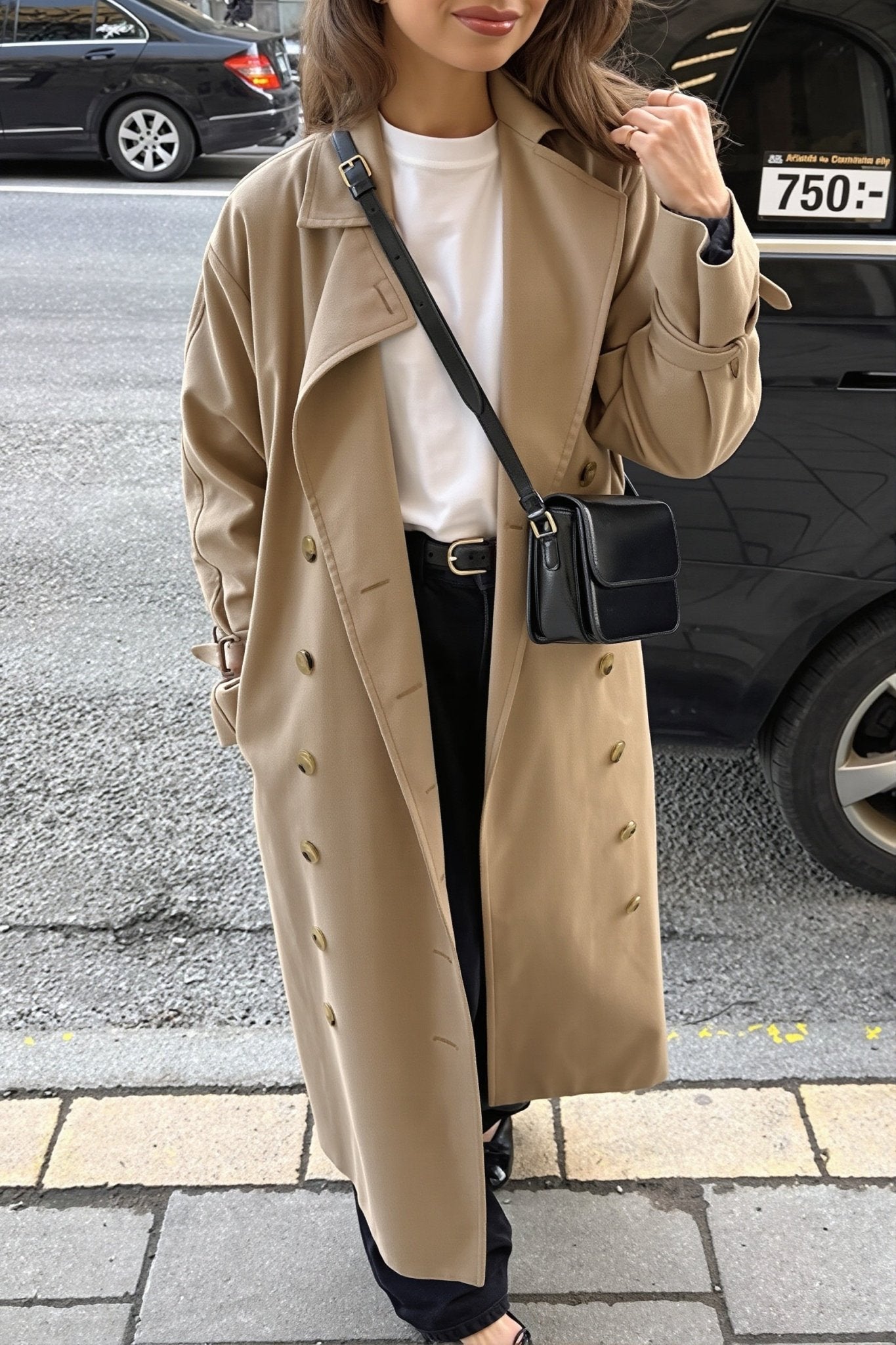 ZEYA - Evelyn Classic Double Breasted Trench Coat