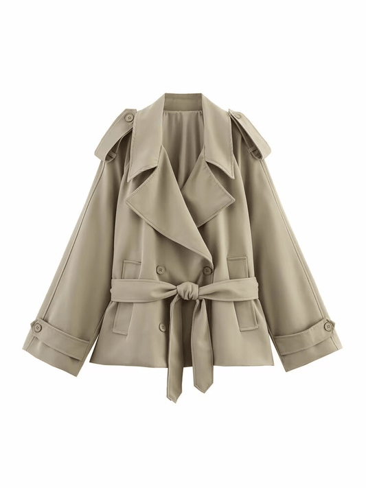 ZEYA - Fabienne Oversized Belted Trench Coat