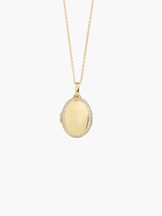 ZEYA - Faye Locker Necklace