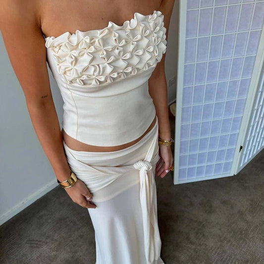 ZEYA - Fergie Floral Camisole & Skirt Set