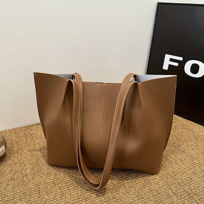 ZEYA - Francesca Faux Leather Tote Bag