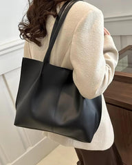 Francesca Faux Leather Tote Bag