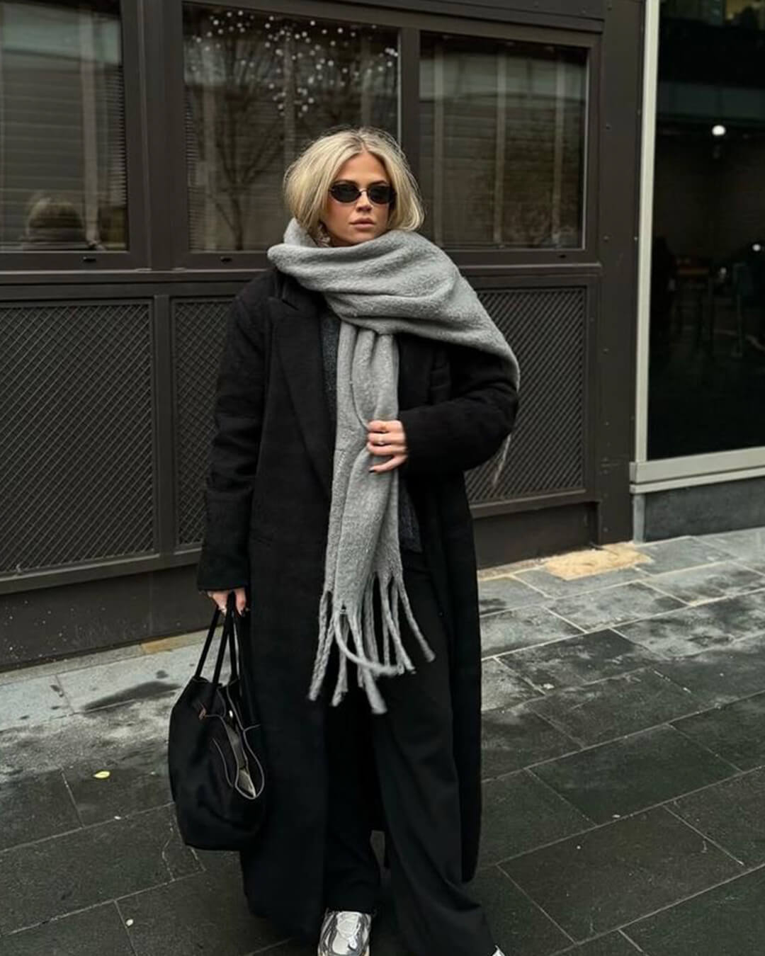 ZEYA - Gabriella Tasseled Winter Scarf