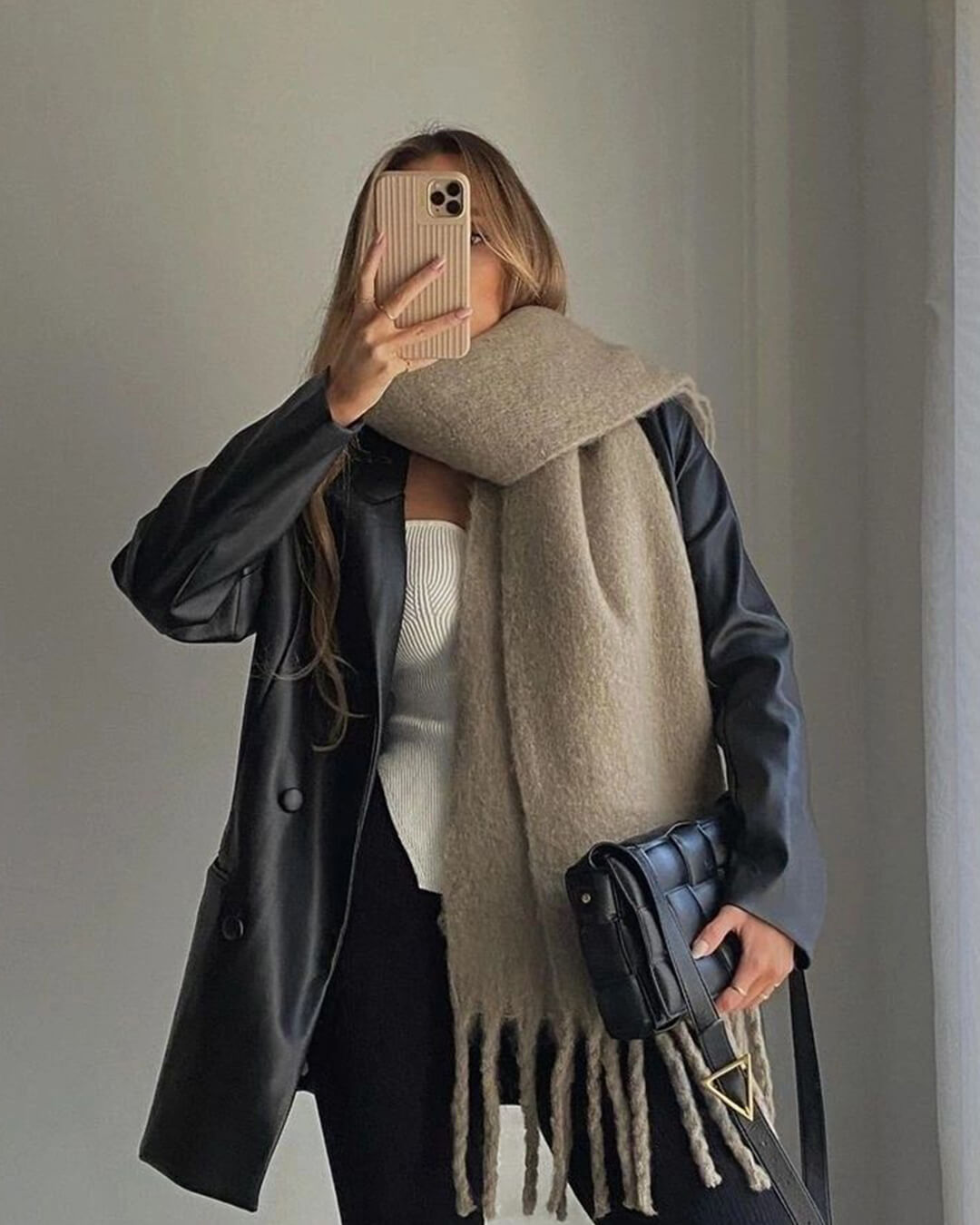 ZEYA - Gabriella Tasseled Winter Scarf