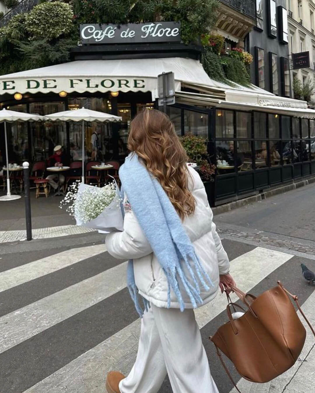 ZEYA - Gabriella Tasseled Winter Scarf