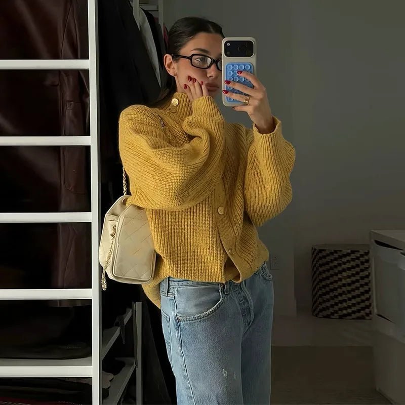 ZEYA - Gloria Oversized Knit Cardigan