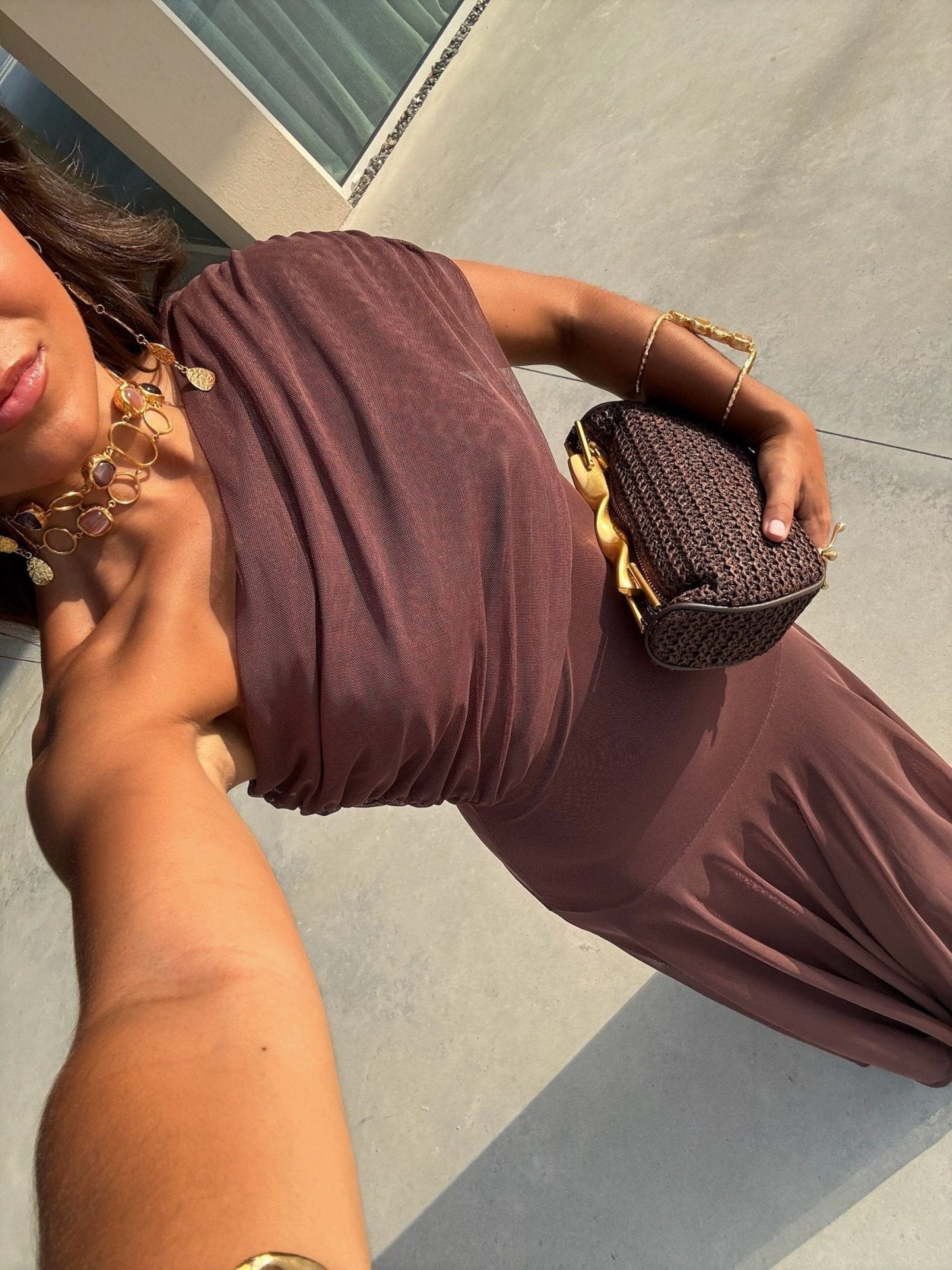 ZEYA - Hannah Mesh Maxi Dress