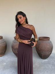 Robe Maxi Hannah en Résille
