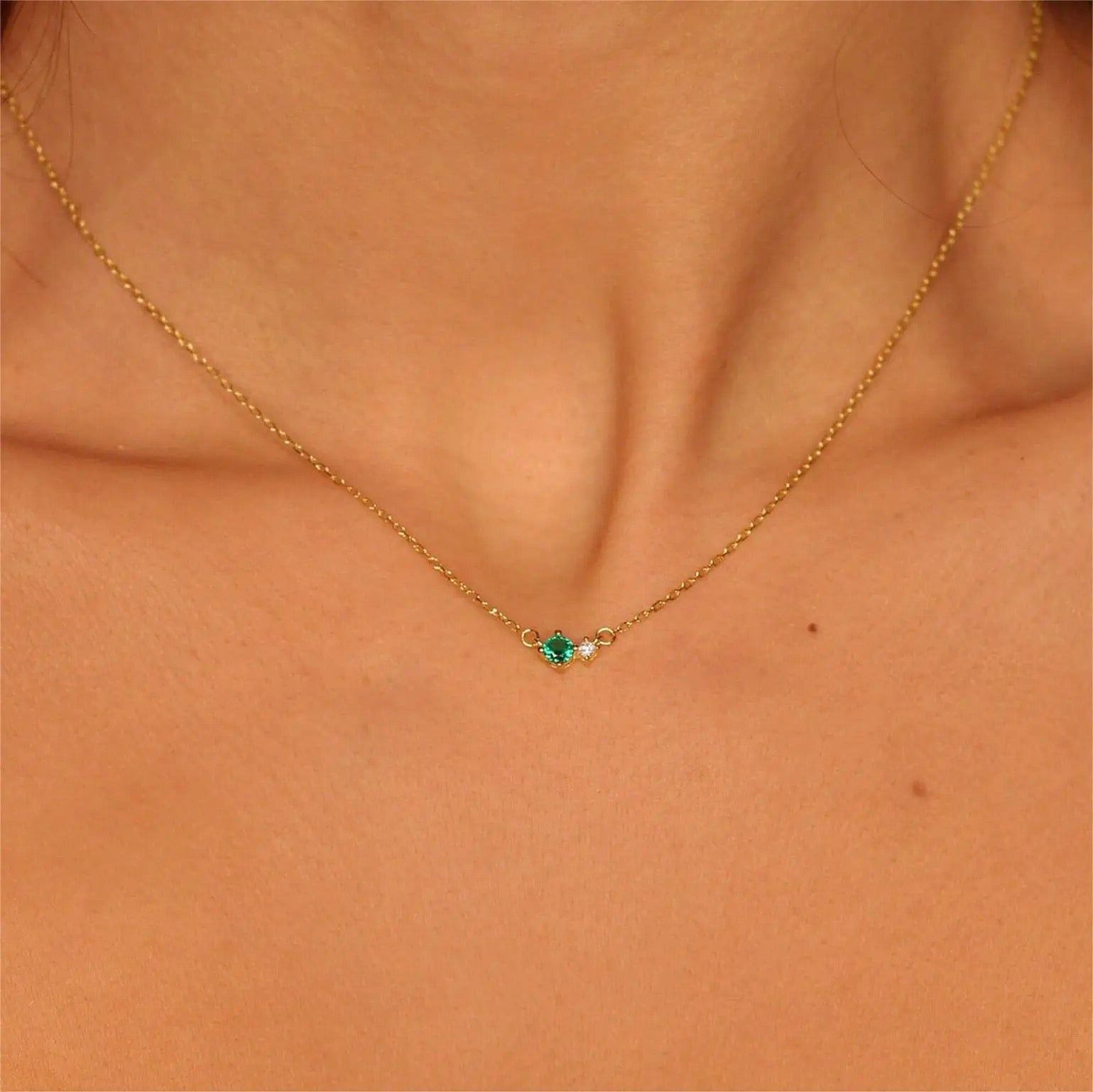 ZEYA - Hayley Birthstone Necklace