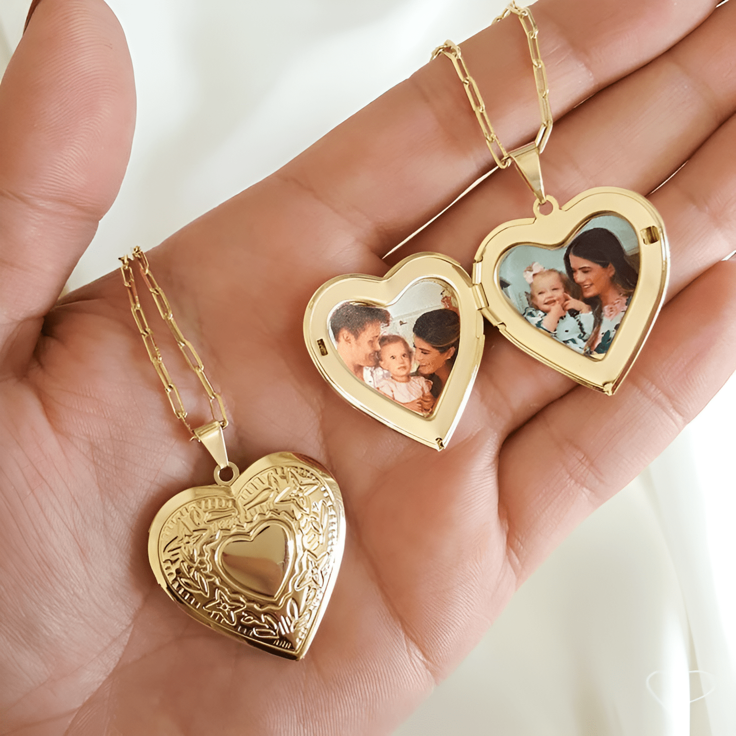 ZEYA - Heart Locket Necklace