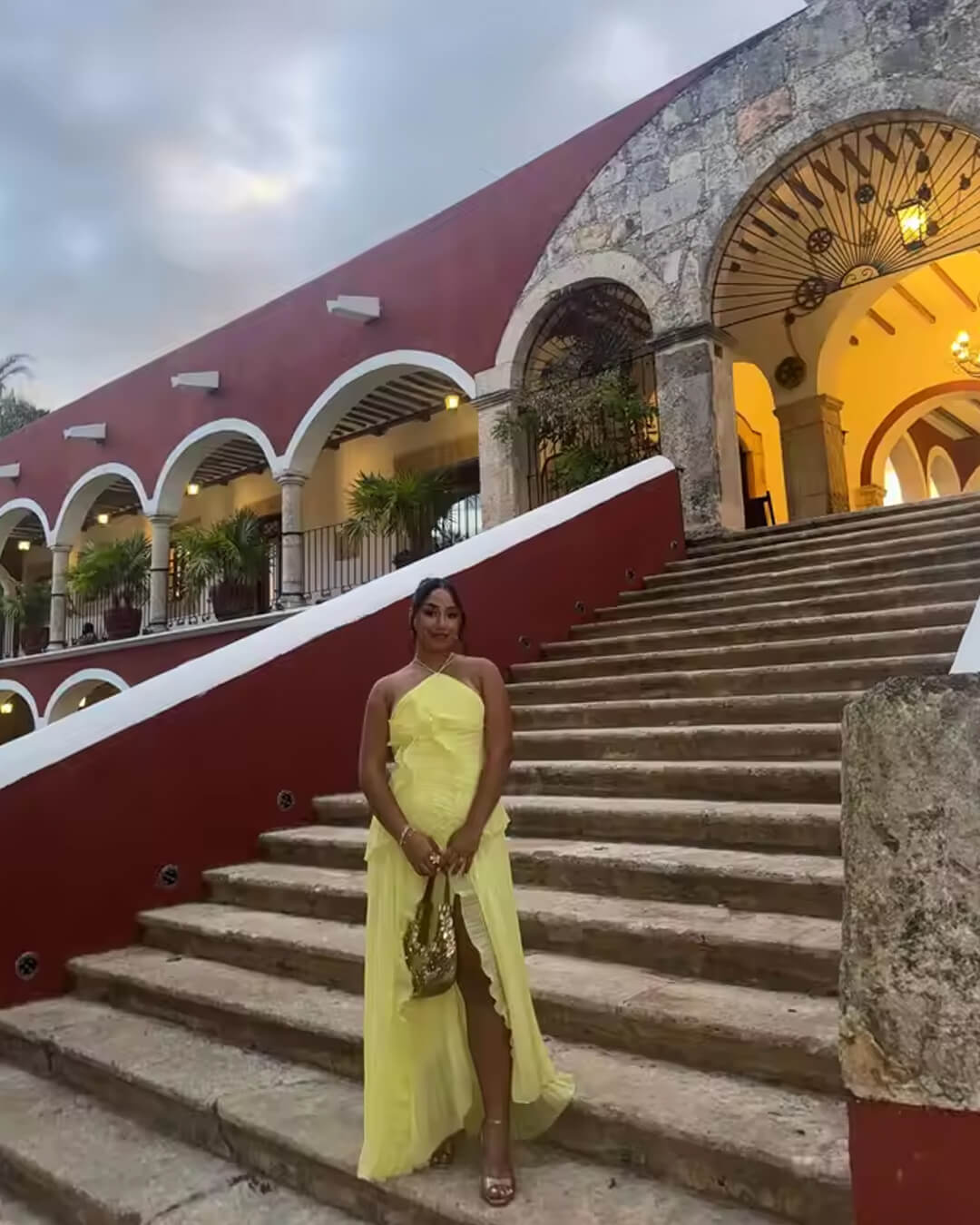 ZEYA - Hiraya Halter Strap Ruffled Tule Dress