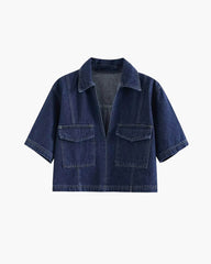 Ensemble Ines : top court et jupe-short