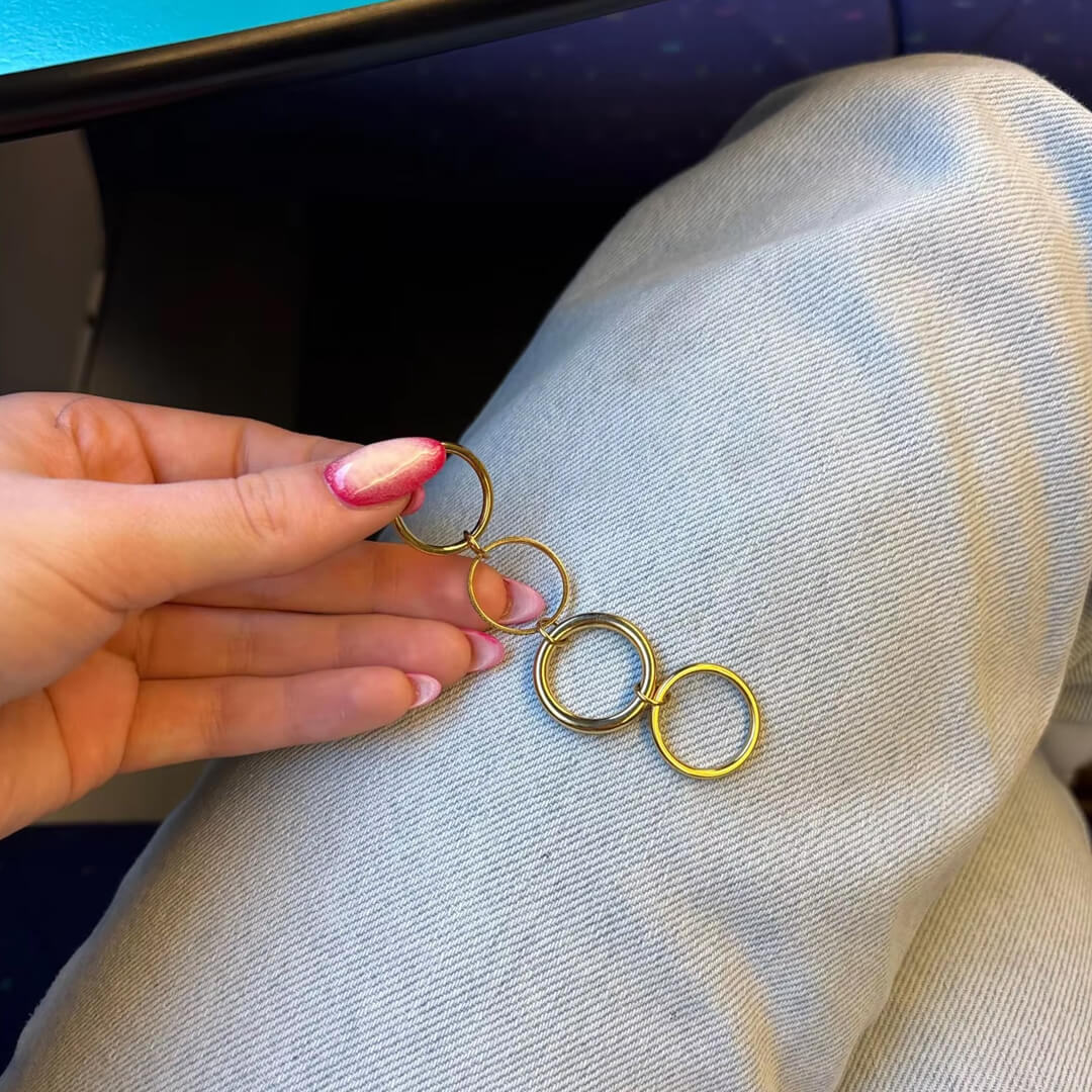 ZEYA - Ivana Minimalist Four Stacked Ring