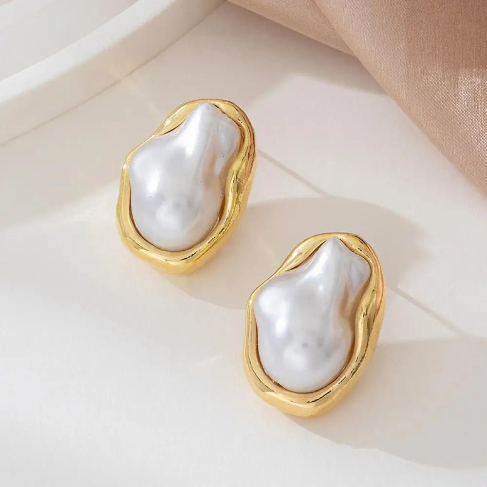 ZEYA - Ivy Vintage Pearl Earrings