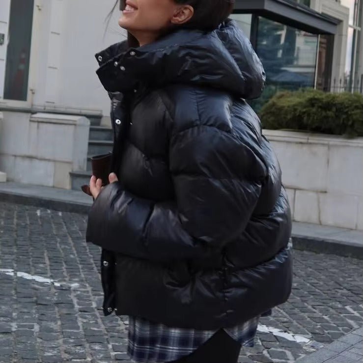 ZEYA - Jade Shiny Puffer Jacket
