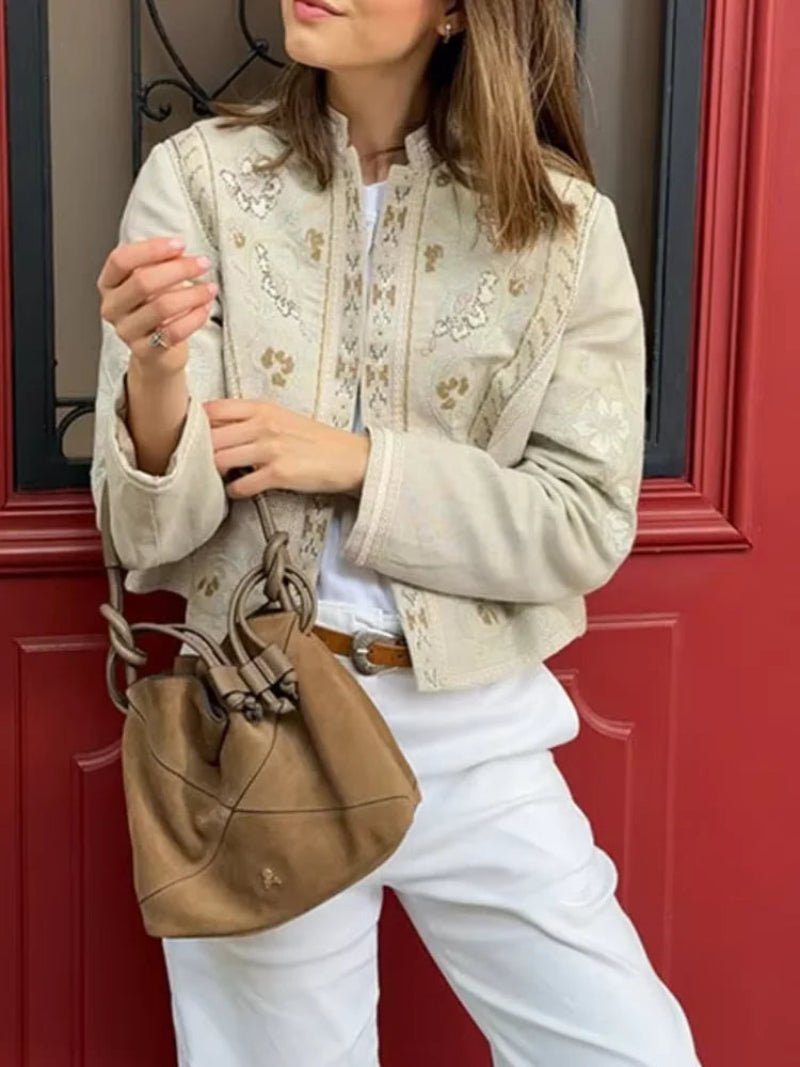 ZEYA - Jenny Floral Cropped Jacket