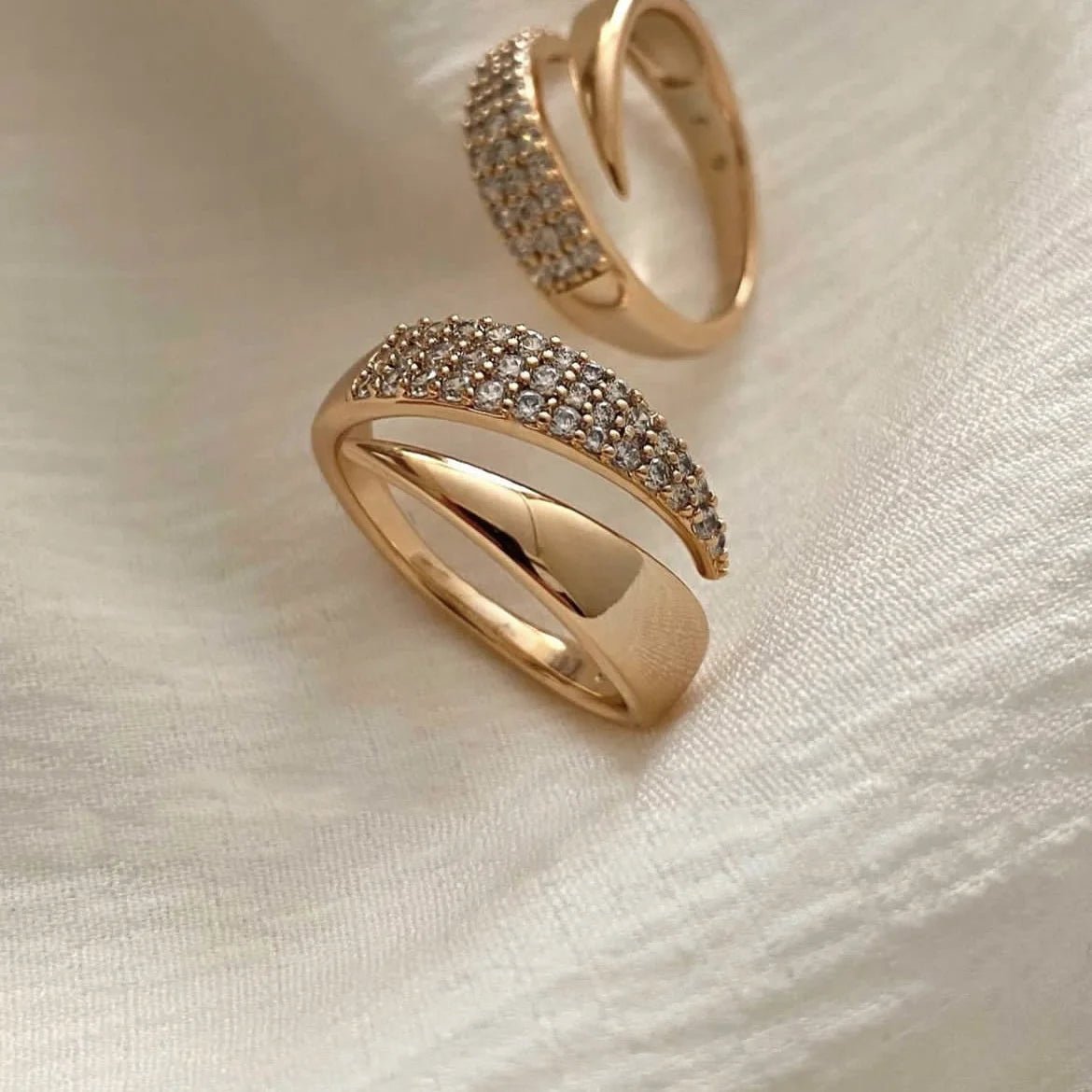 ZEYA - Jessica Pave Zirconia Ring