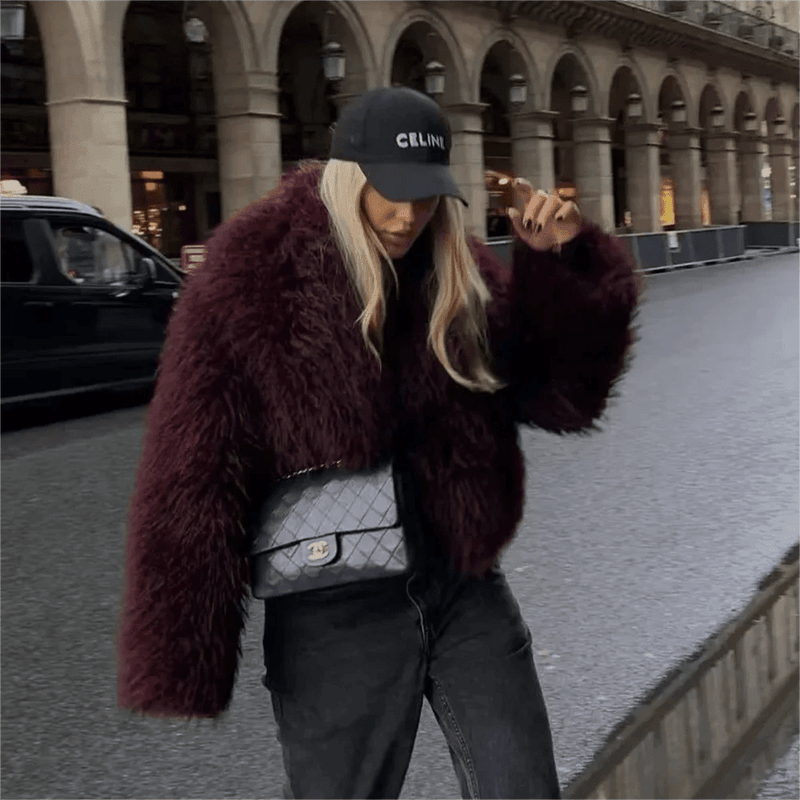 ZEYA - Jocelyn Cozy Faux Fur Coat