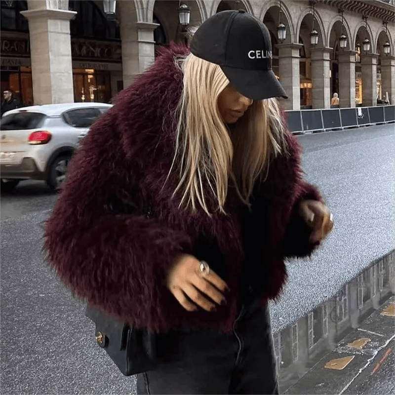 ZEYA - Jocelyn Cozy Faux Fur Coat