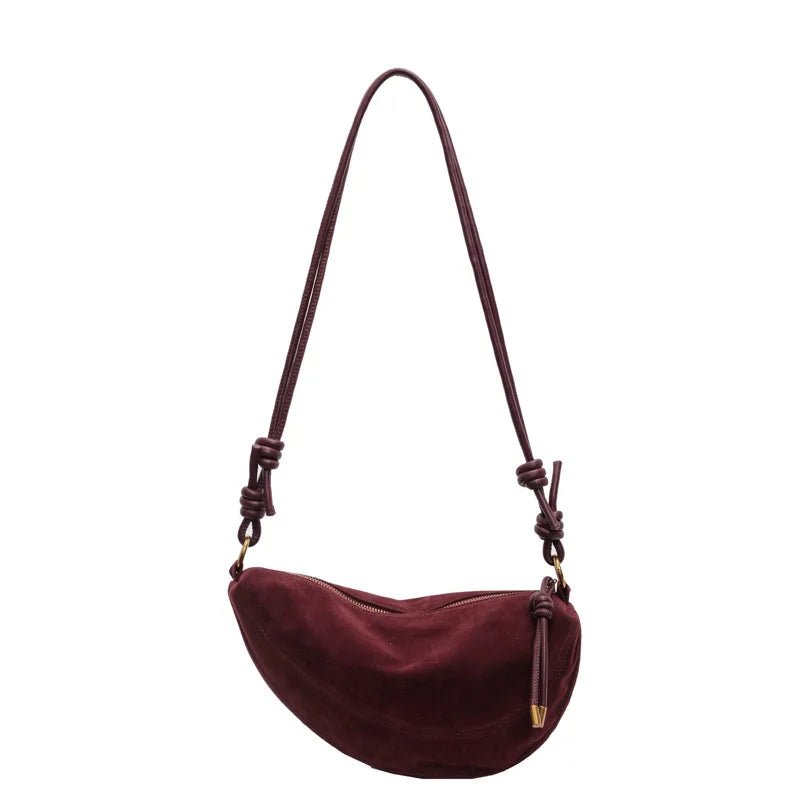 ZEYA - Josette Suede Shoulder Bag