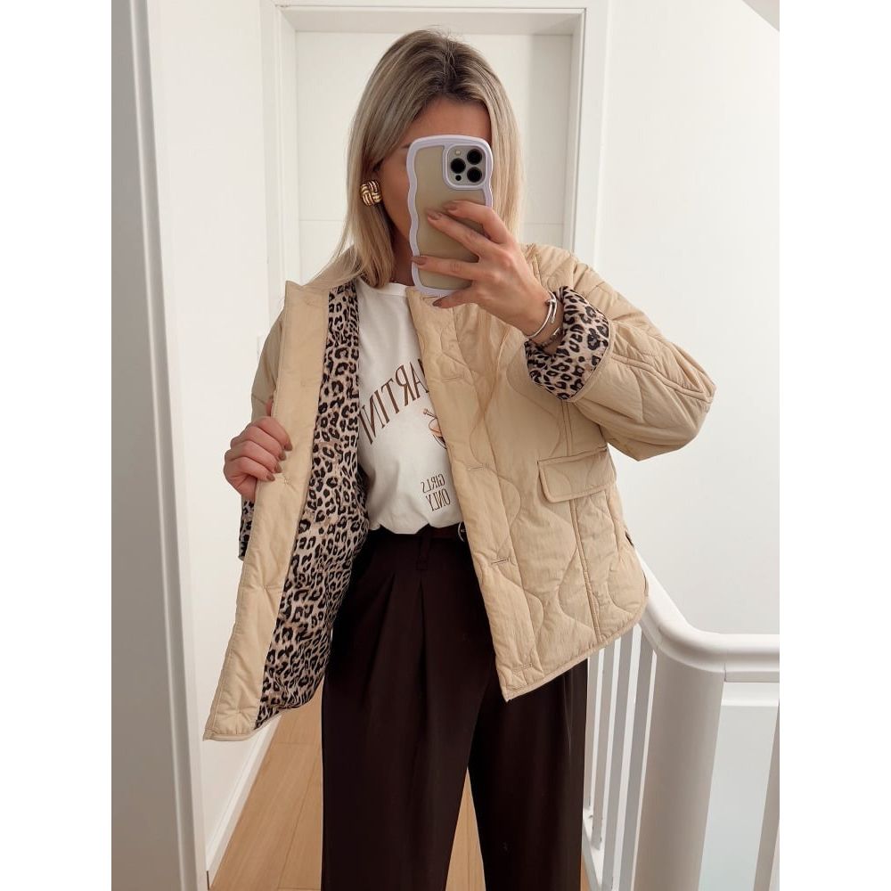 ZEYA - Julia Quilted Bomber Jacket