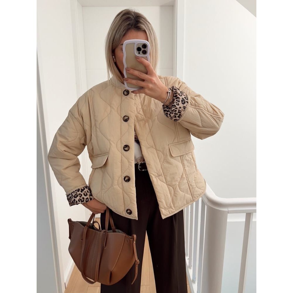 ZEYA - Julia Quilted Bomber Jacket
