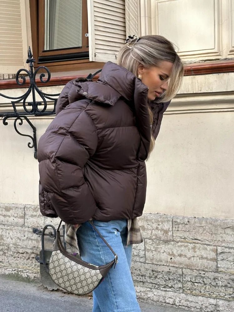 ZEYA - Kaia Short Hooded Puffer Jacket