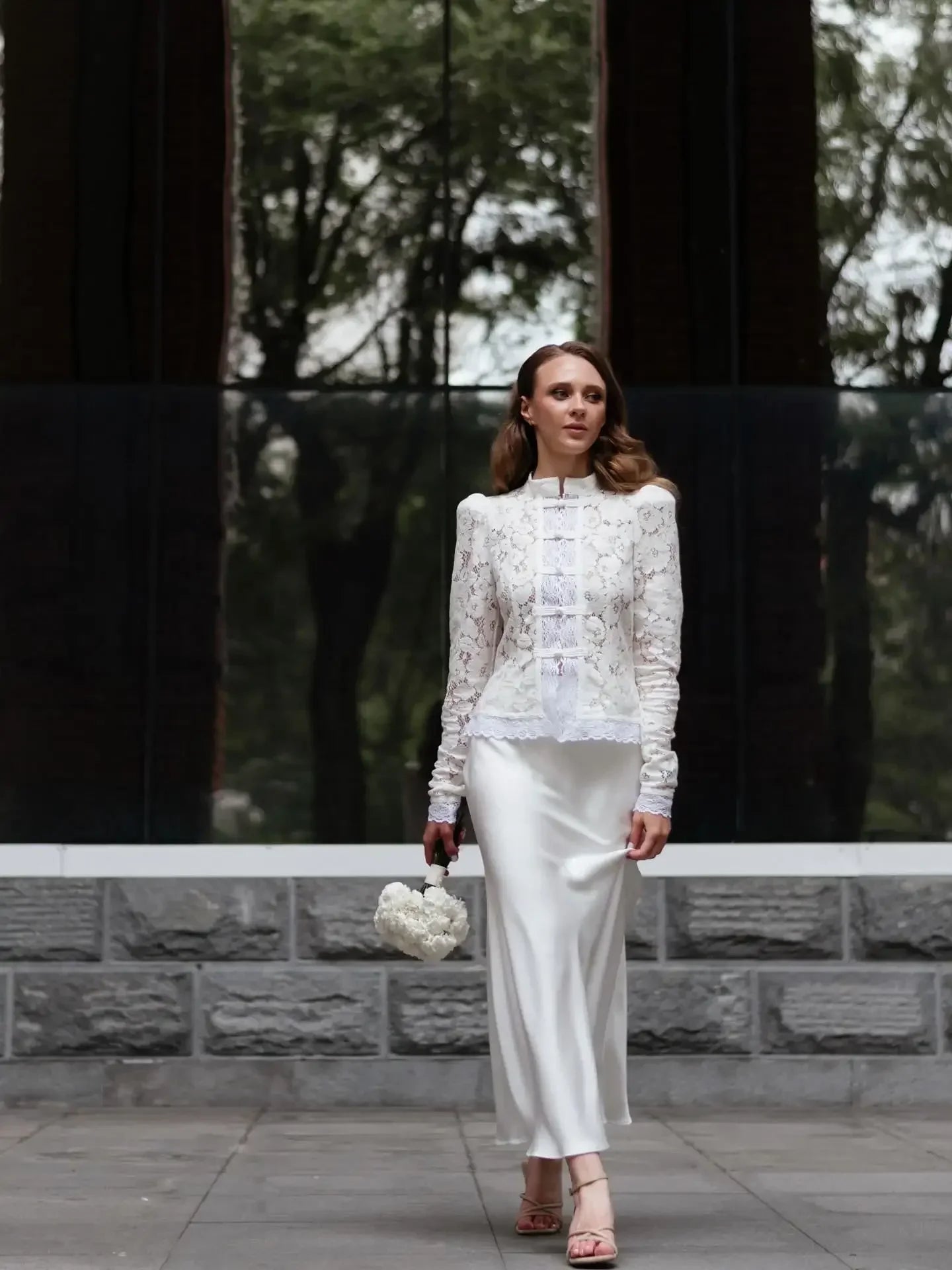 ZEYA - Katarina Puff Sleeve Lace Blouse