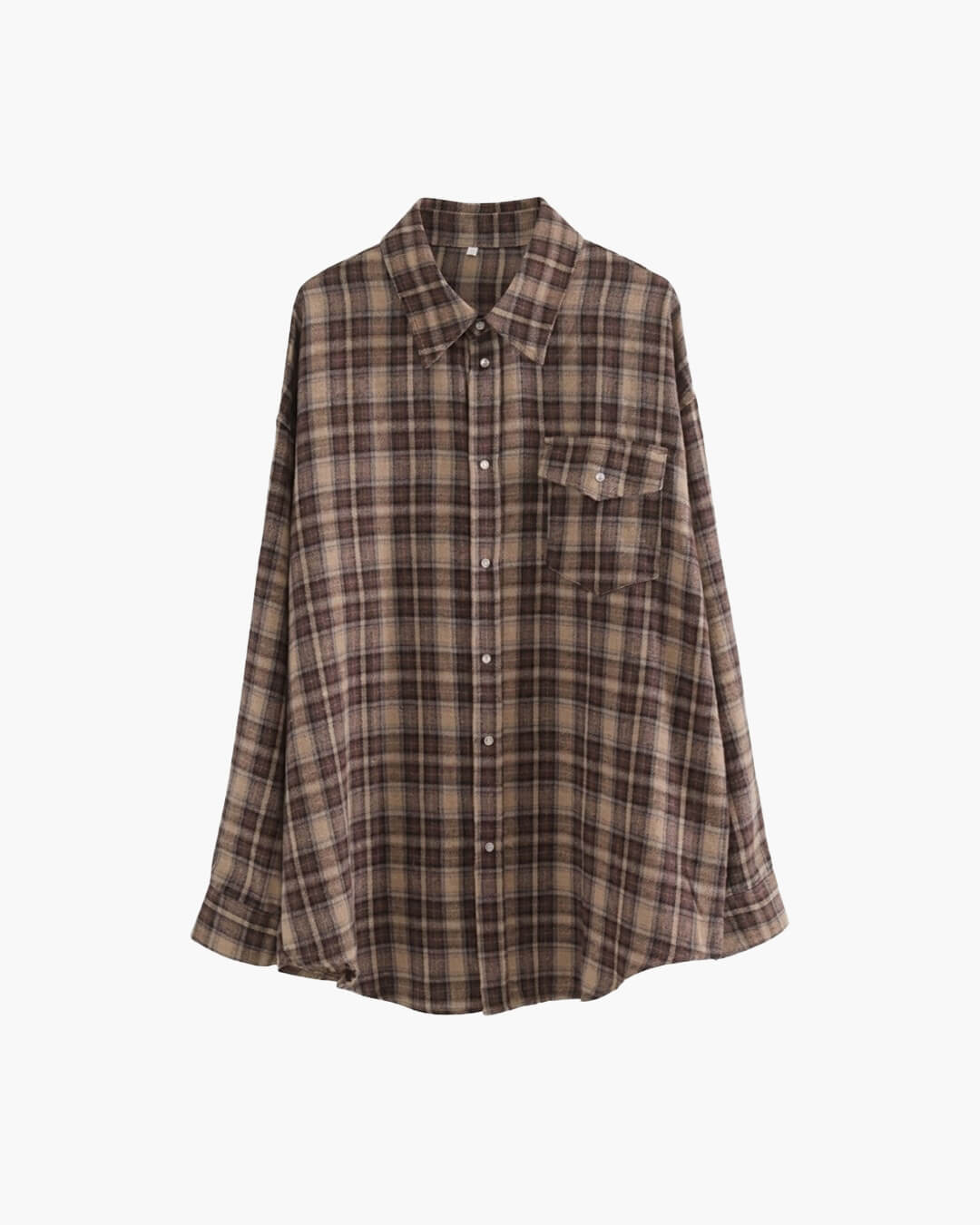 ZEYA - Kate Oversized Plaid Shirt