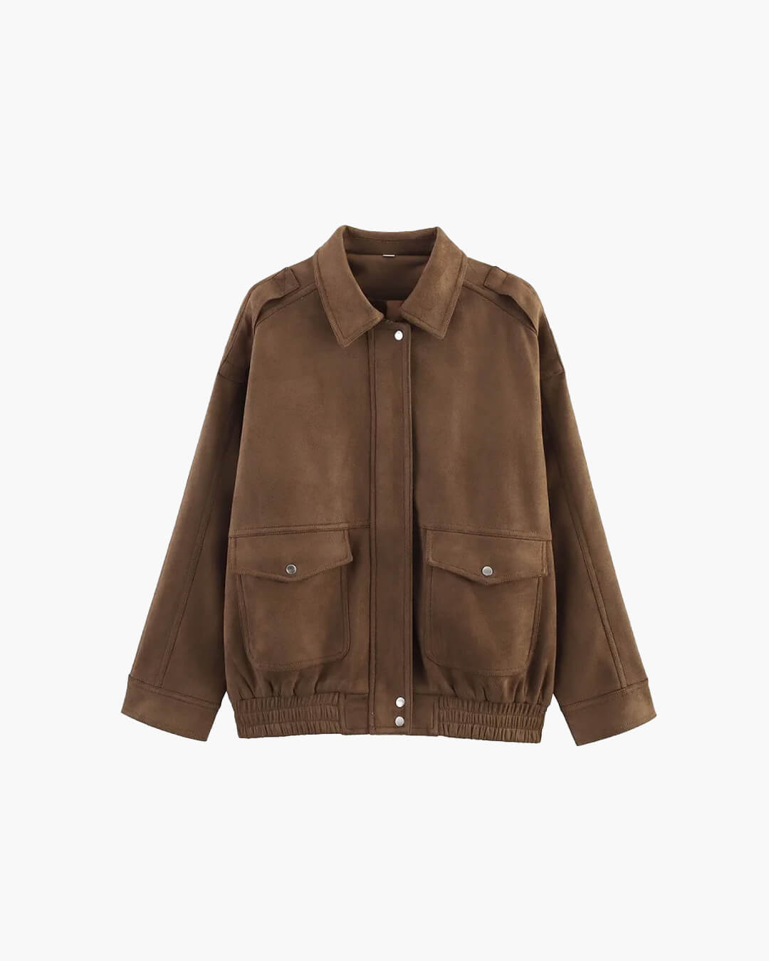 ZEYA - Kayla Suede Bomber Jacket