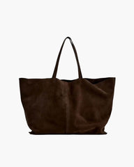 Keira Large Faux Suede Tote Bag