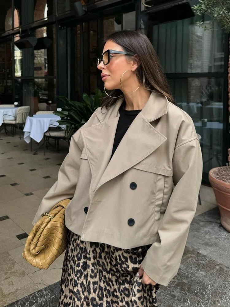 ZEYA - Lavinia Short Trench Coat