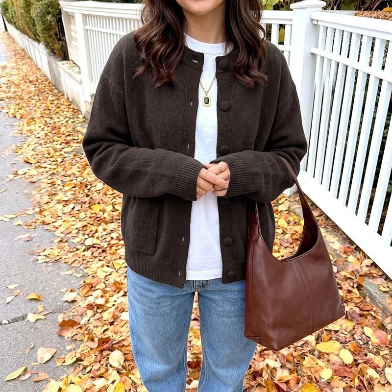 ZEYA - Leah Thick Knitted Cardigan