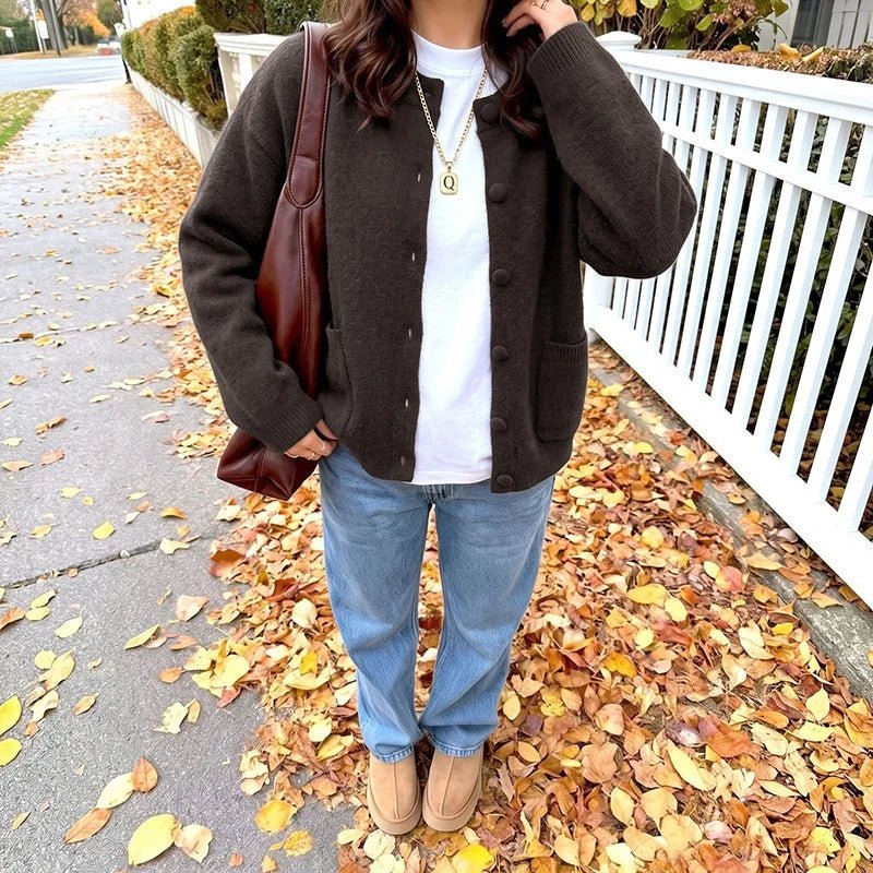 ZEYA - Leah Thick Knitted Cardigan